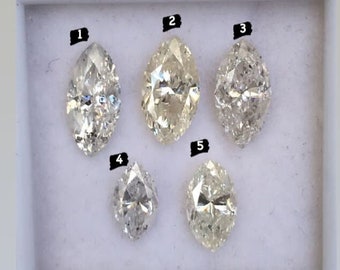 Natural Fancy Marquise Diamond, Fancy White Color Brilliant cut Marquise cut Fancy Diamond, For Marquise Engagement Diamond Ring R9064