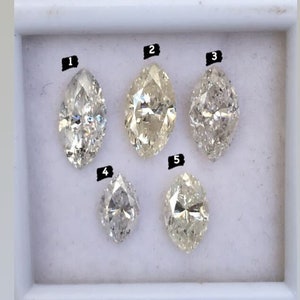 Natürlicher Fancy Marquise Diamant, Fancy White Color Brillantschliff Marquiseschliff Fancy Diamond, Für Marquise Verlobung Diamant Ring R9064