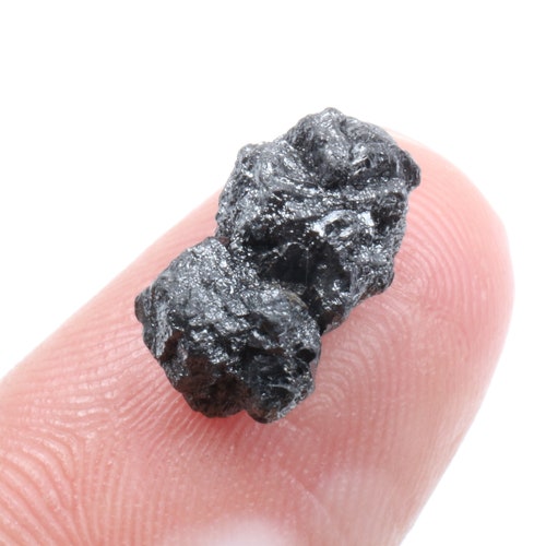 5.21 ct 12.8 X 7.6 mm Natural loose diamond Rough diamond uncut diamond raw diamond black color for rough shops diamond ring jewelry D1038