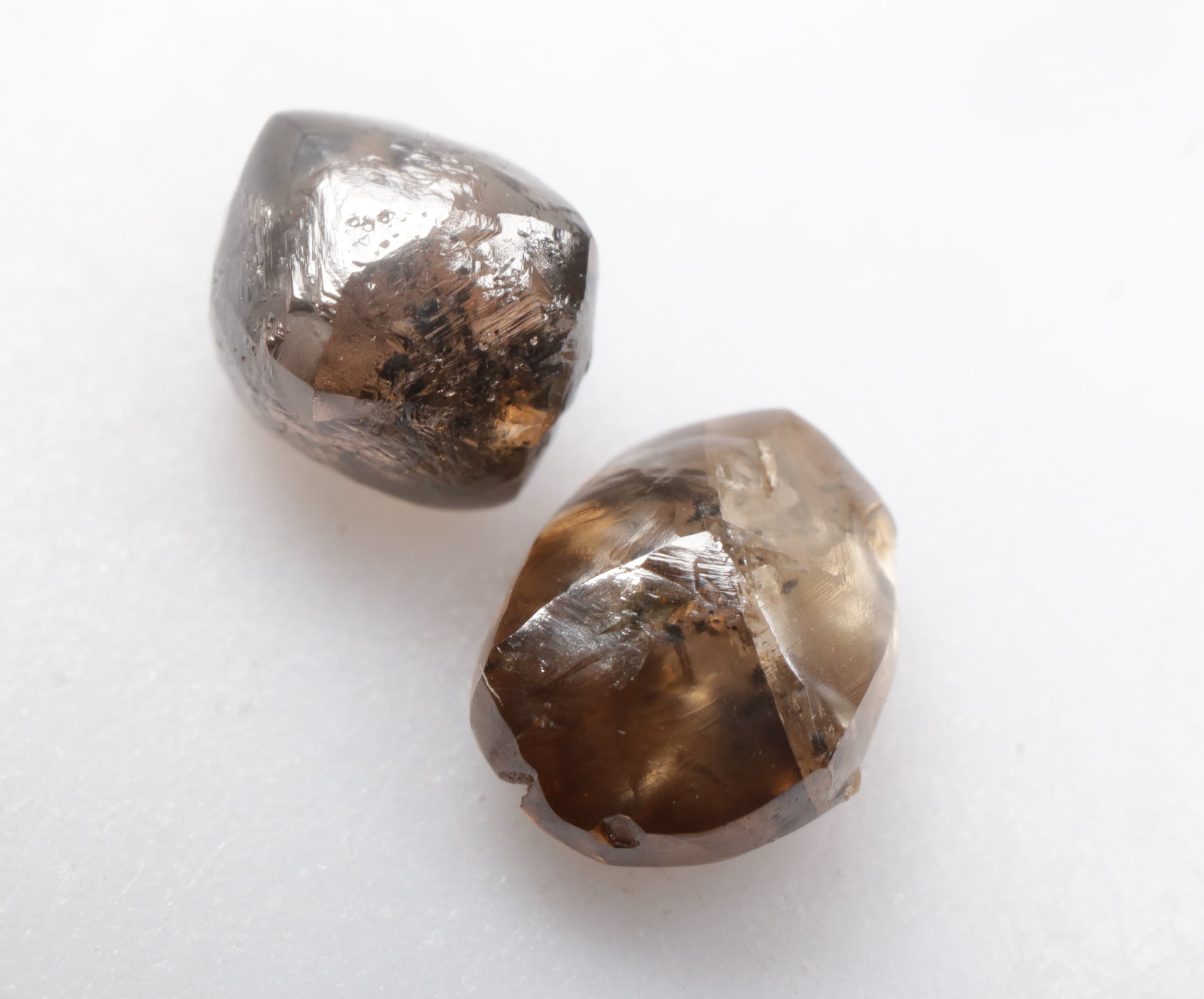 2.02 CT 6.8 X 5.2 MM to 6.0 X 5.8 MM Natural Rough Diamond