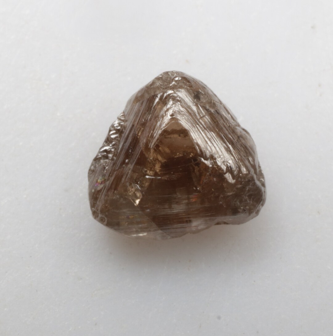 Natural Loose Rough Diamond 1.29 CT 6.1 X 6.5 MM Triangle Shape Uncut ...