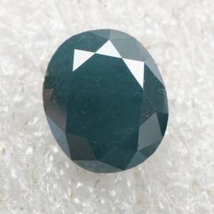 2.07 CT 7.9 X 6.7 MM Fancy Blue color Oval cut Diamond Loose Oval Shape Blue Diamond Fancy color Diamond For Blue Oval Diamond Ring R10139