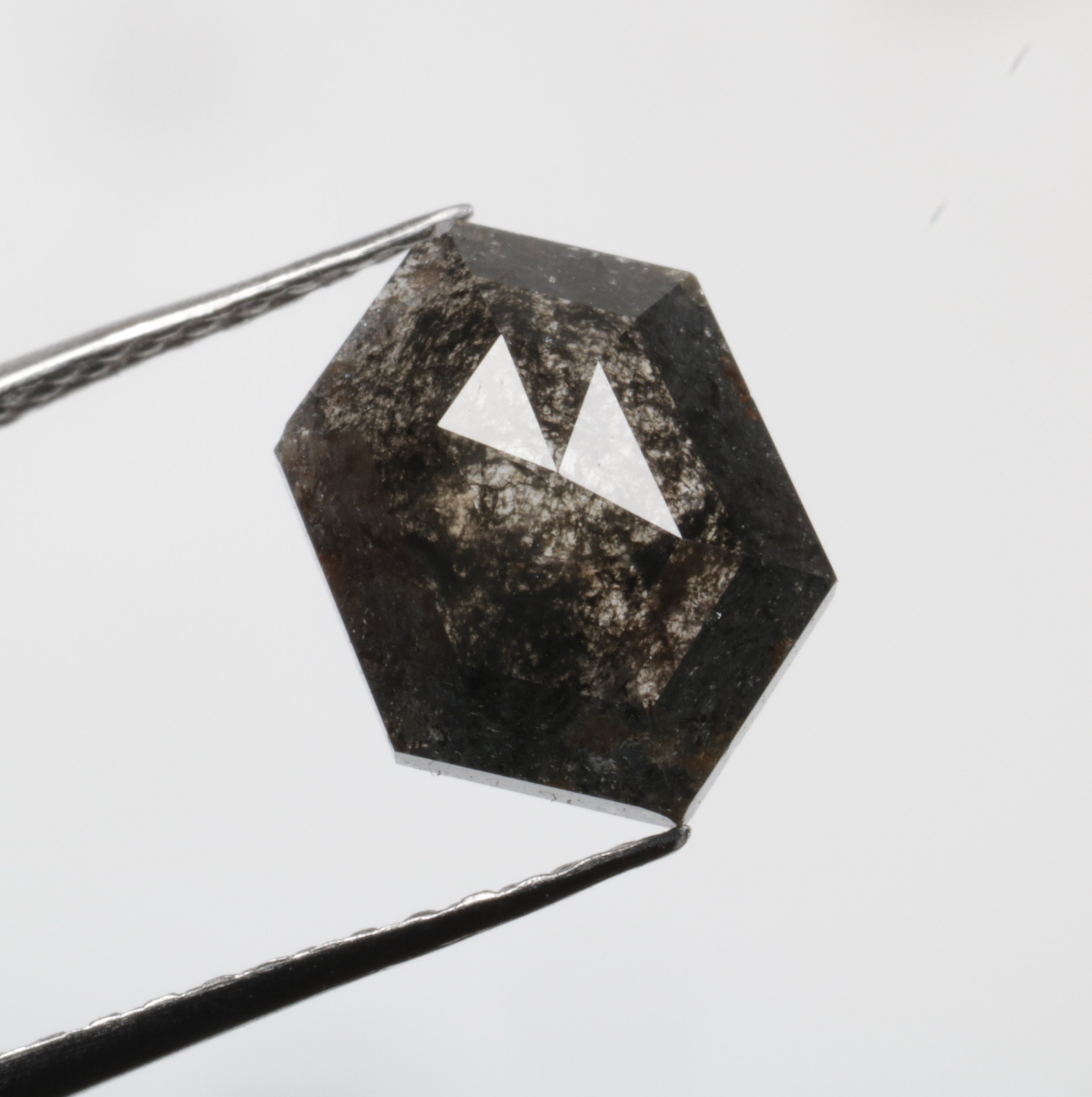 1.29 CT 8.9 x 6.3 MM 天然ルースダイヤモンド、六角形