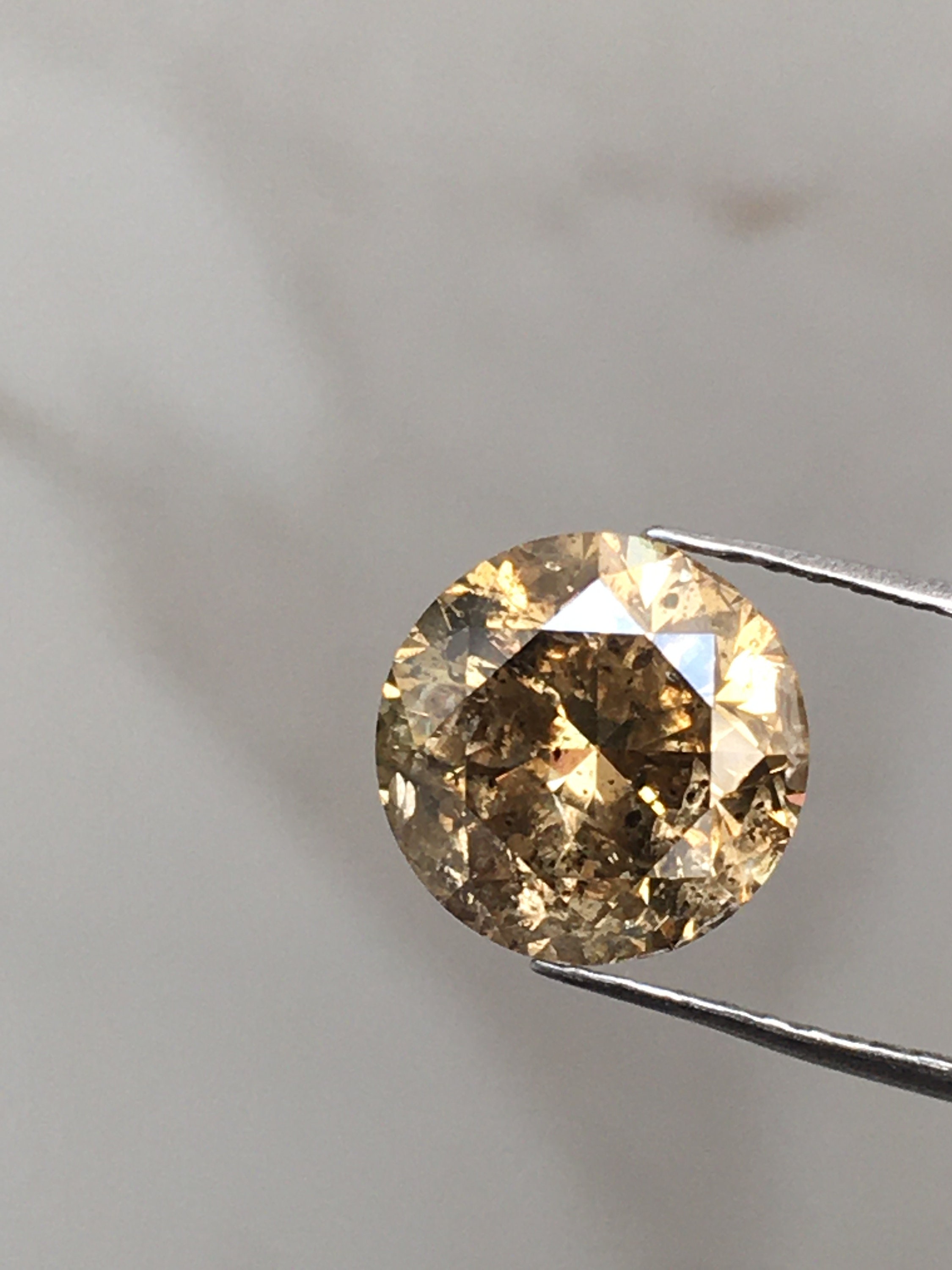 2.0 CT 7.8 MM Natural Round Brilliant Cut Diamond, Loose