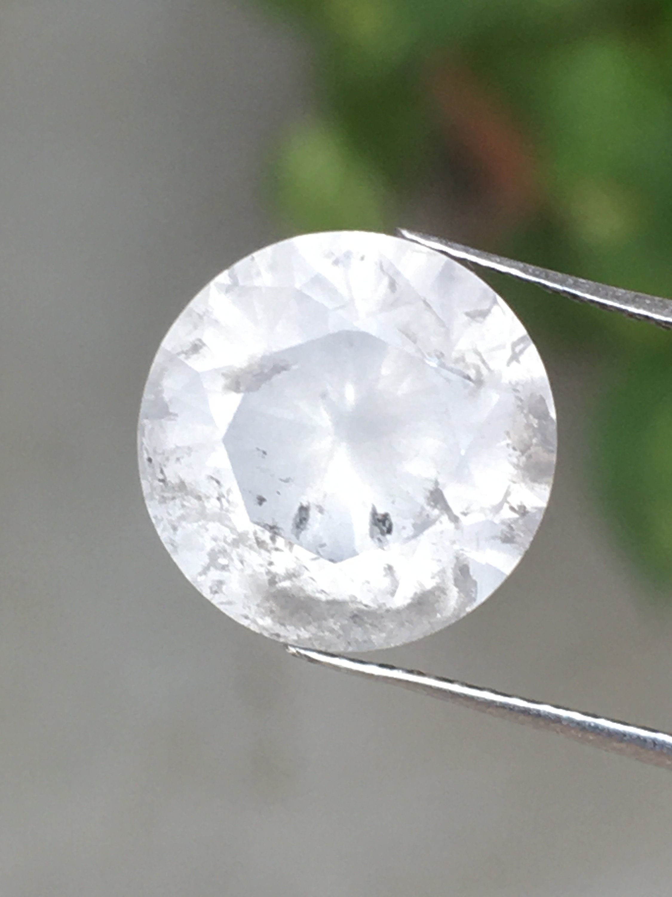 アメジスト16.56ct ダイヤ0.57ct K18 リング 11.5号 新品同様