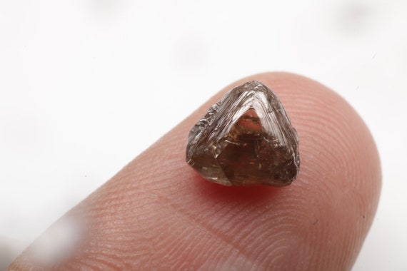 Natural Loose Rough Diamond 1.29 CT 6.1 X 6.5 MM Triangle Shape