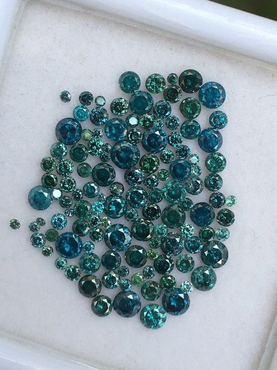 2 Diamants Noirs Naturels 2,8 Mm – Lot Découverte, Polis, Certifiables, Origine Afrique/Inde