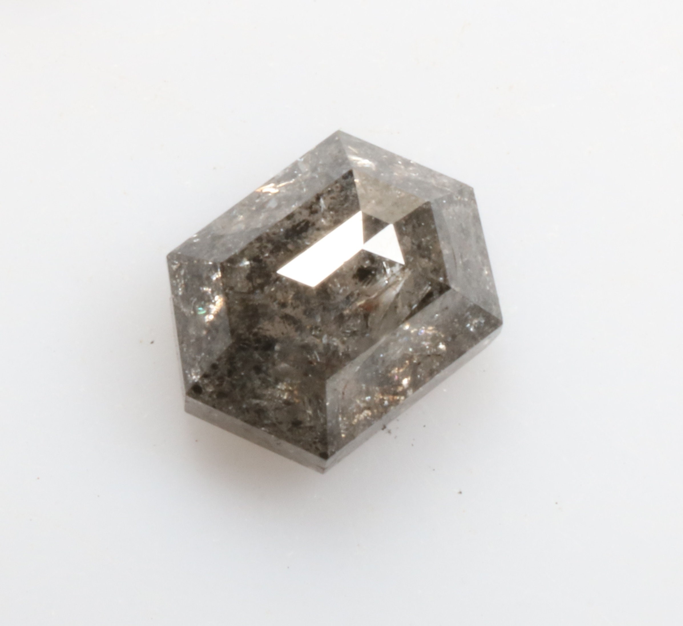 0.90 ct 6.4 x 4.7 mm Hexagon Diamond Natural Loose Diamond Etsy