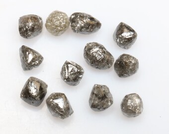 4.63 Ct 5.1 X 3.8 Mm to 4.0 X 3.6 Mm Natural Loose Black Grey