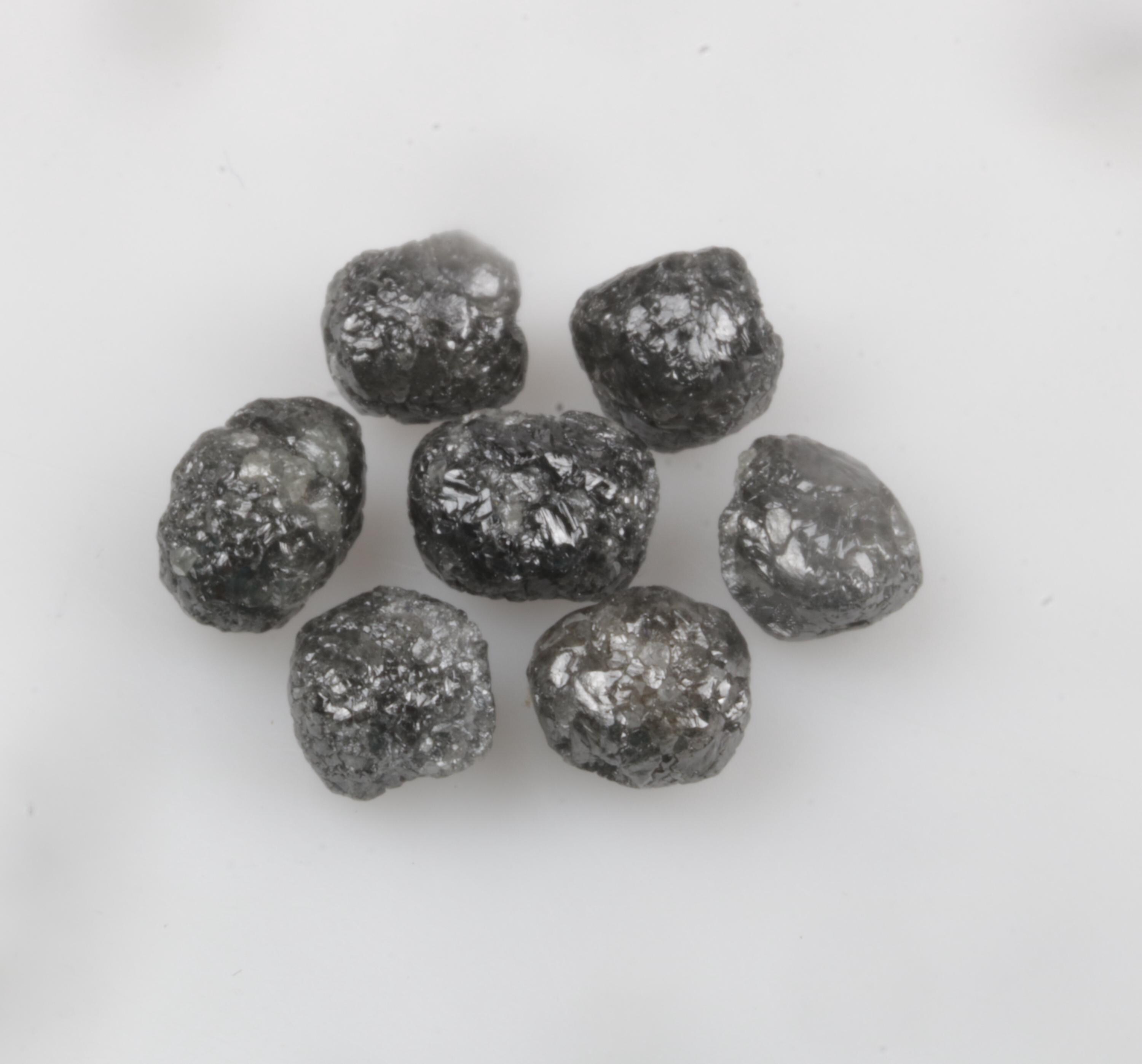 11.61 CT 6.3 MM to 7.7 MM Rough Diamond, Raw Diamond, Uncut