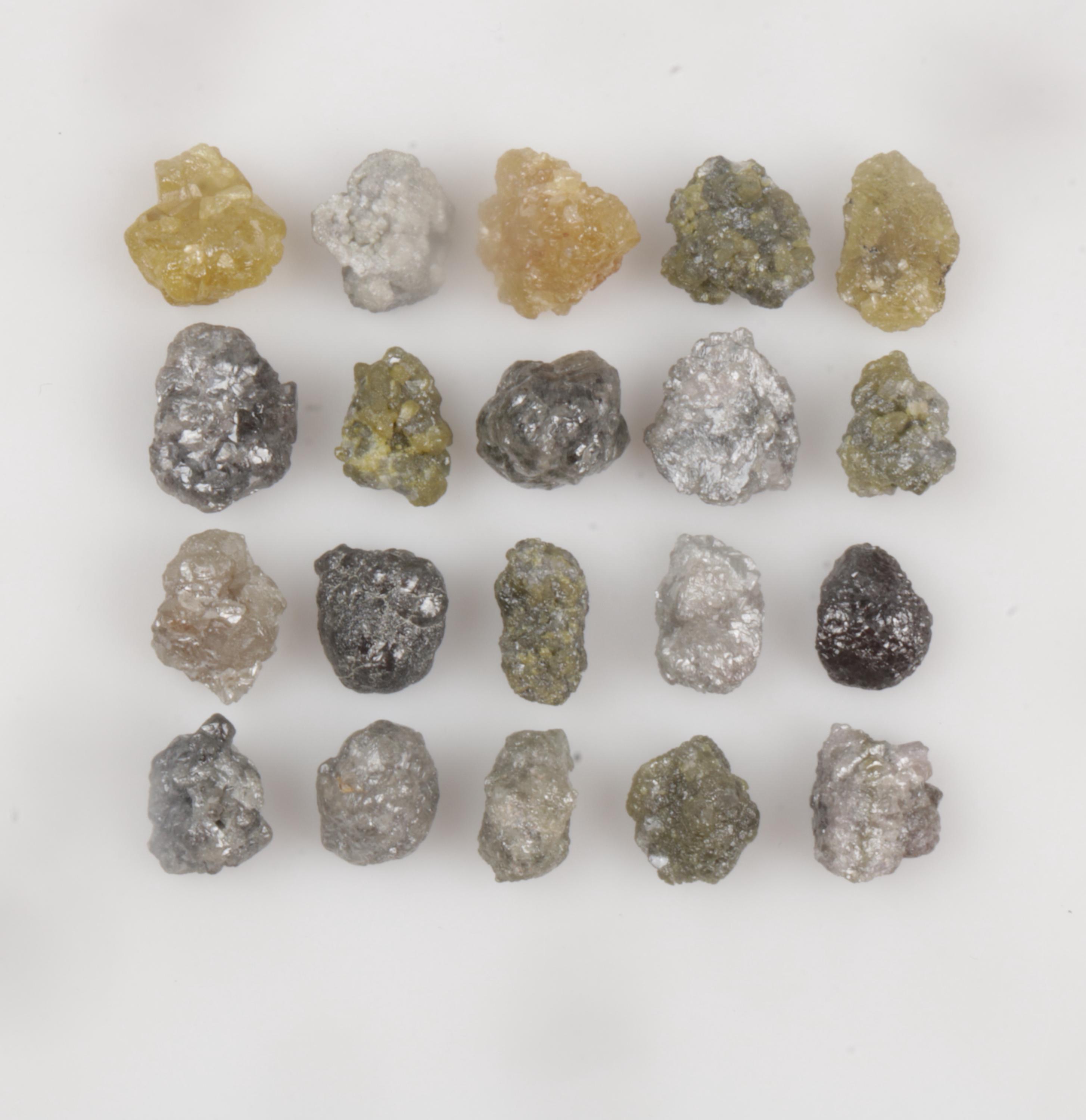 Rough Diamond, Raw Diamond, Uncut Diamond, Earth Mined Diamond