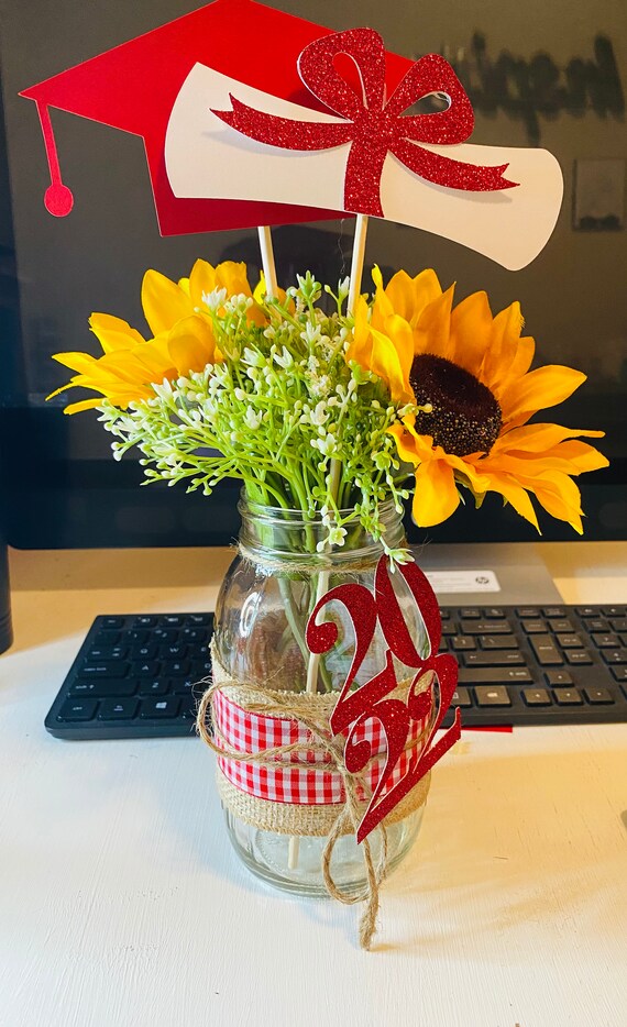 Mason Jar Graduation Party Centerpieces crawfish Boil Etsy