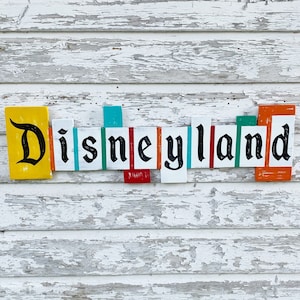 Vintage Disneyland Sign: A Nostalgic Piece of Magic for Your Home