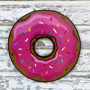 Homer Simpson donut sign