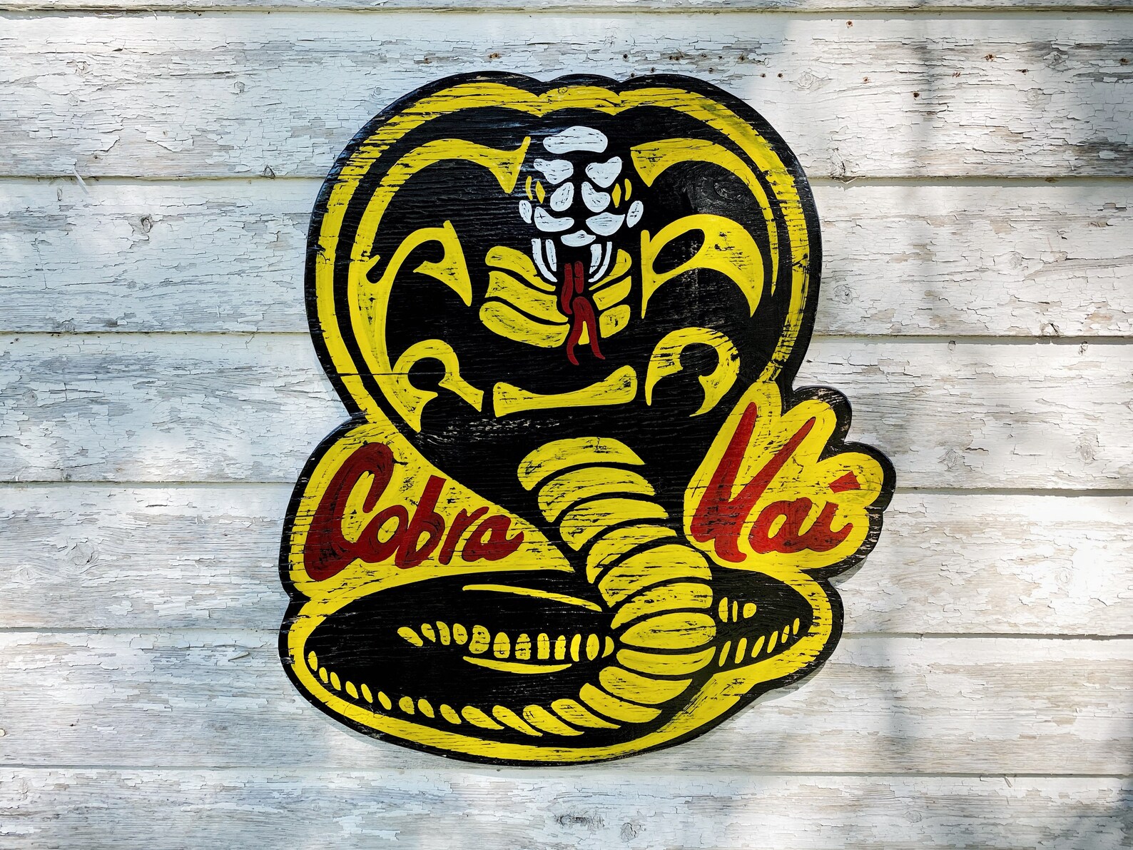 Cobra Kai sign Etsy