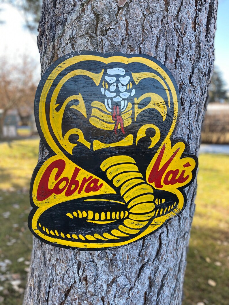Cobra Kai sign | Etsy