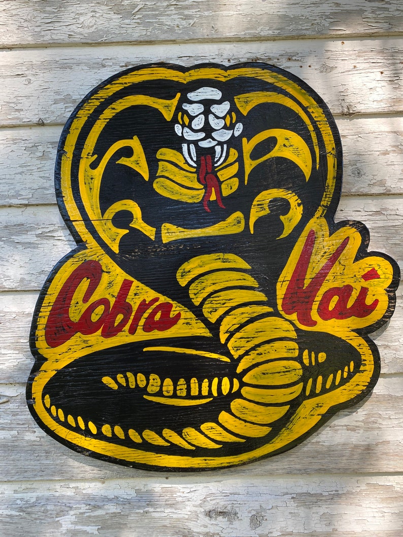 Cobra Kai sign | Etsy