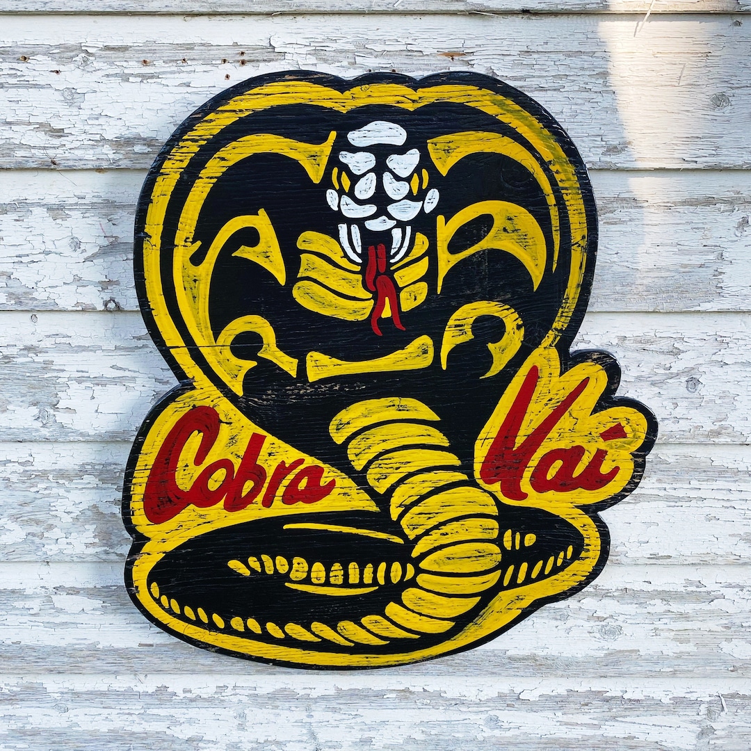 Cobra Kai Cobra Kai Sign - Etsy UK