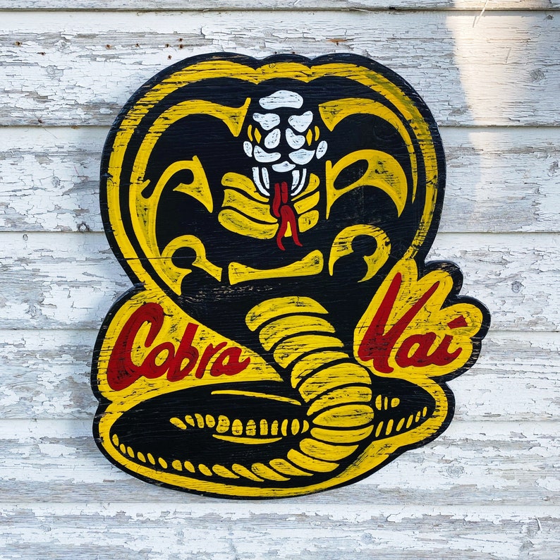Cobra Kai sign | Etsy