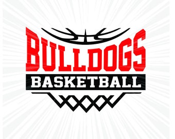 Bulldogs, Bulldogs Svg, Bulldogs Cricut, Bulldogs Basketball, Basketball, Basketball Svg, Basketball geschnitten Datei, Mama, schneiden Datei, Cricut, Svg, Dxf, Png