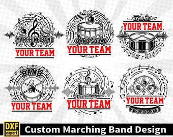Marching Band Shirt , Band SVG ,Band mom,Band Svg,High school Shirt ,Drum, Music Note SVG , Cut Files for Cricut  (Digital Download)
