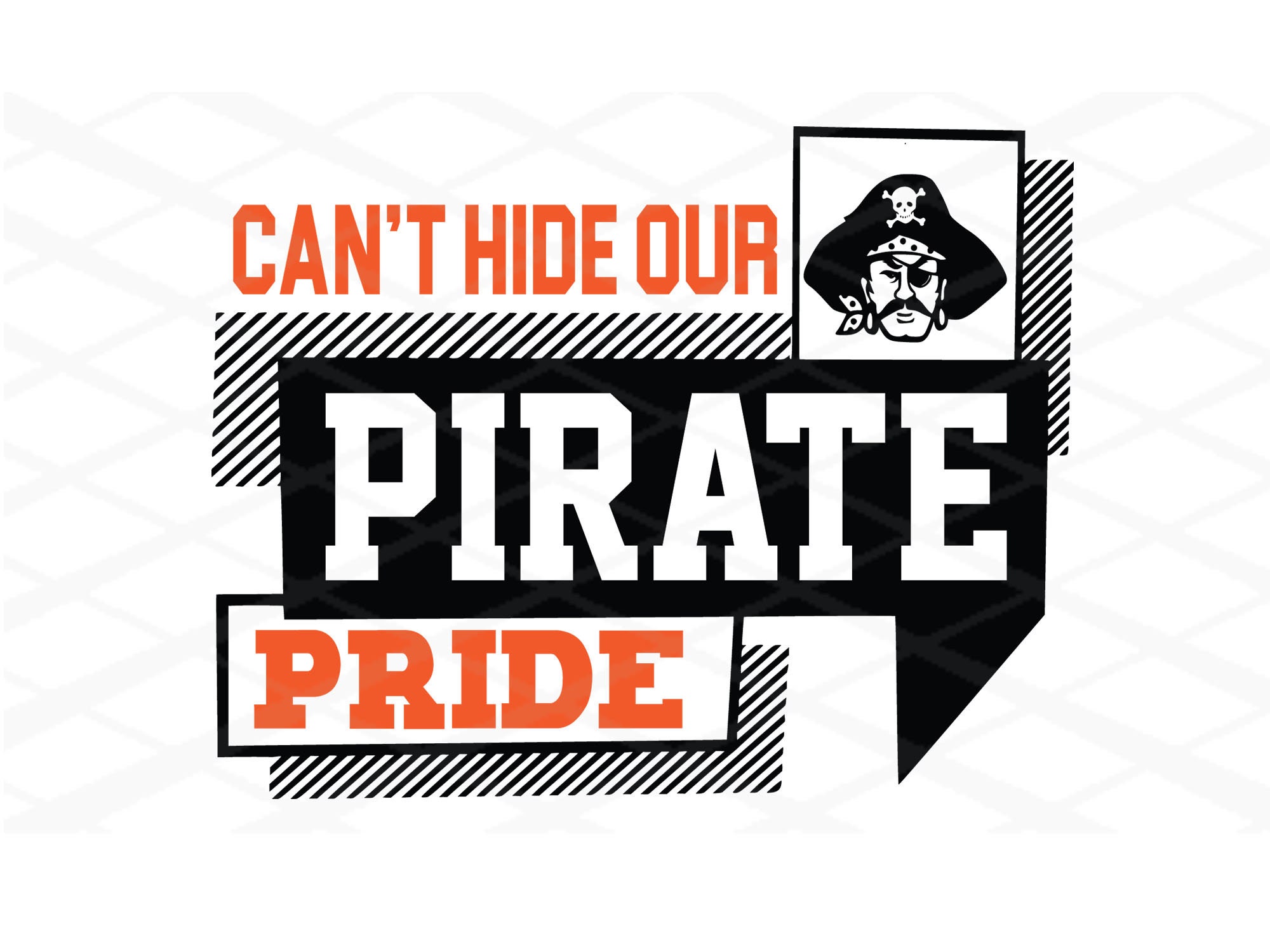 Pirates Pride svg,Pirates svg, pride svg, cut file, sports svg, mascot svg,  shirt design, school shirt design, Can't hide our svg,cricut