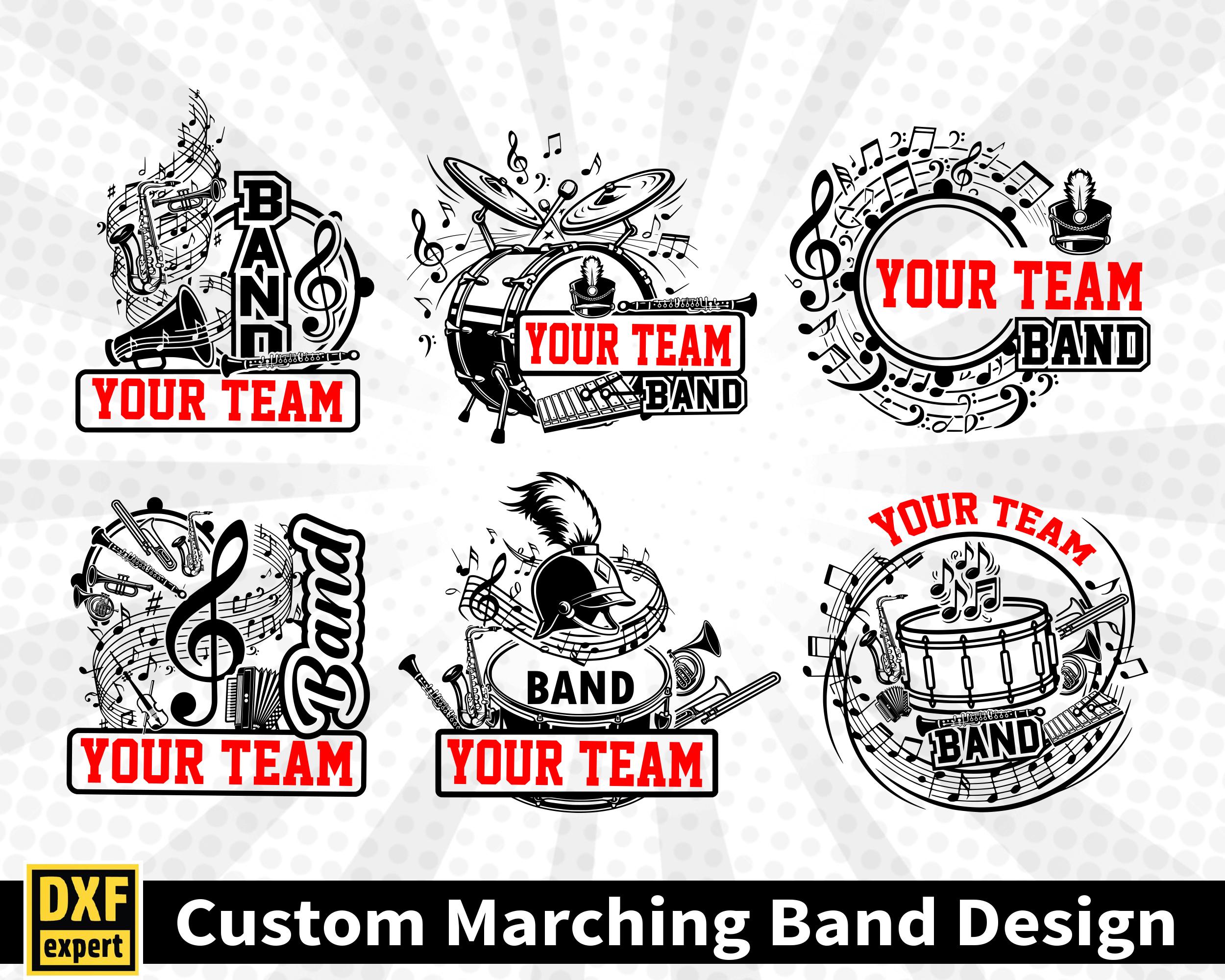 Marching Band SVG Bundle | Band Mom PNG | Band Life Cut File | Cricut ...