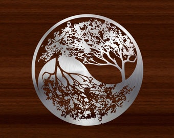 Yin Yang Tree of Life SVG Cut File (Digital Download)