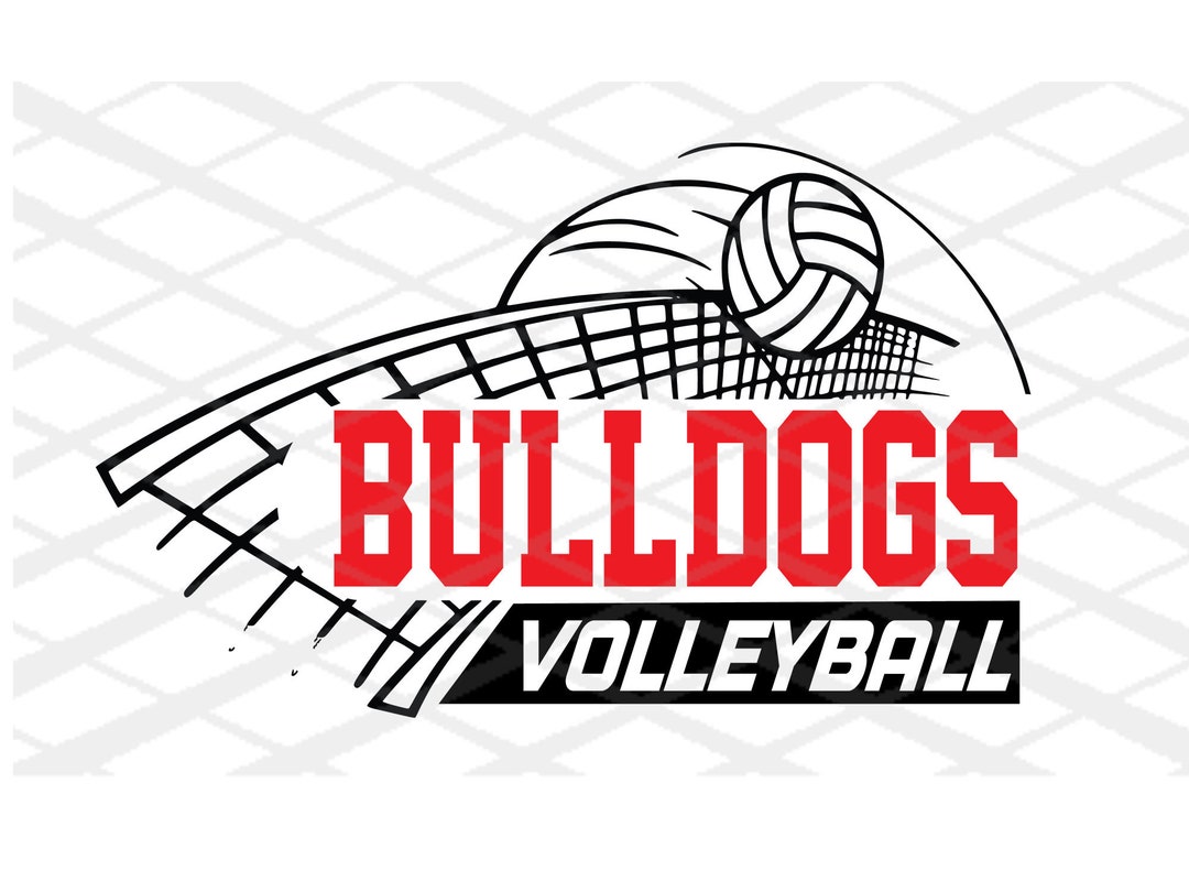 Bulldogs Volleyballvolleyball Bulldogs bulldogs Etsy