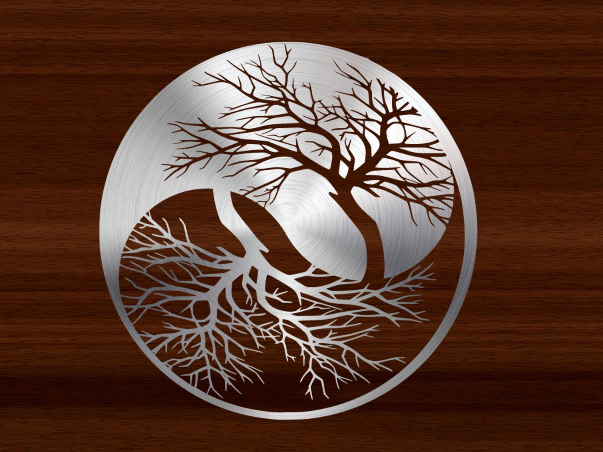 Tatouage Yin Yang Arbre De Vie Yin yang tree of life stencil - Etsy France