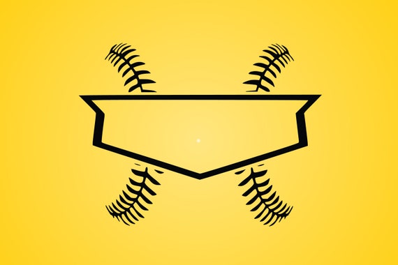 Baseball softball SVG DXF EPS Logo Ball Vector sport Team lace | Etsy