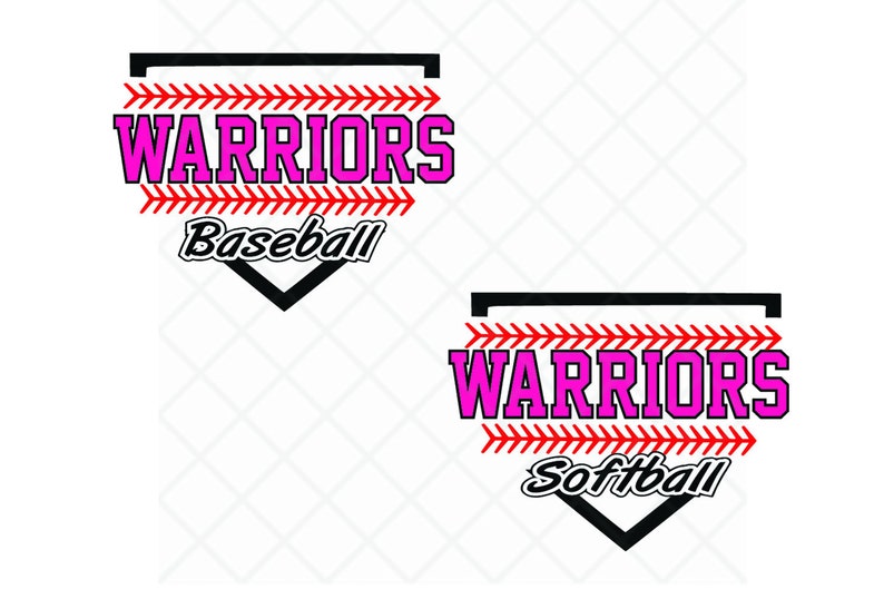 Download Warriors Baseball Svg Dxf eps Baseball Laces Download File ...