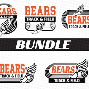 Bears,Bears svg,Track svg,Track and filed svg,Track shoe,Track cut file,Track Shirt bundle