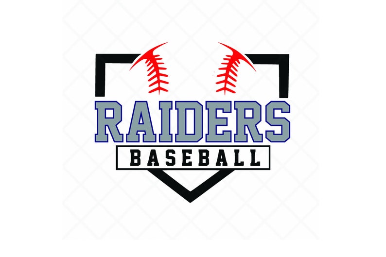 Raiders Baseball Svg Dxf Eps Baseball Laces Download File Etsy
