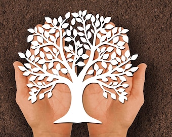 Tree SVG Bundle: Tree Vector Cut Files for Cricut & Silhouette (Digital Download)