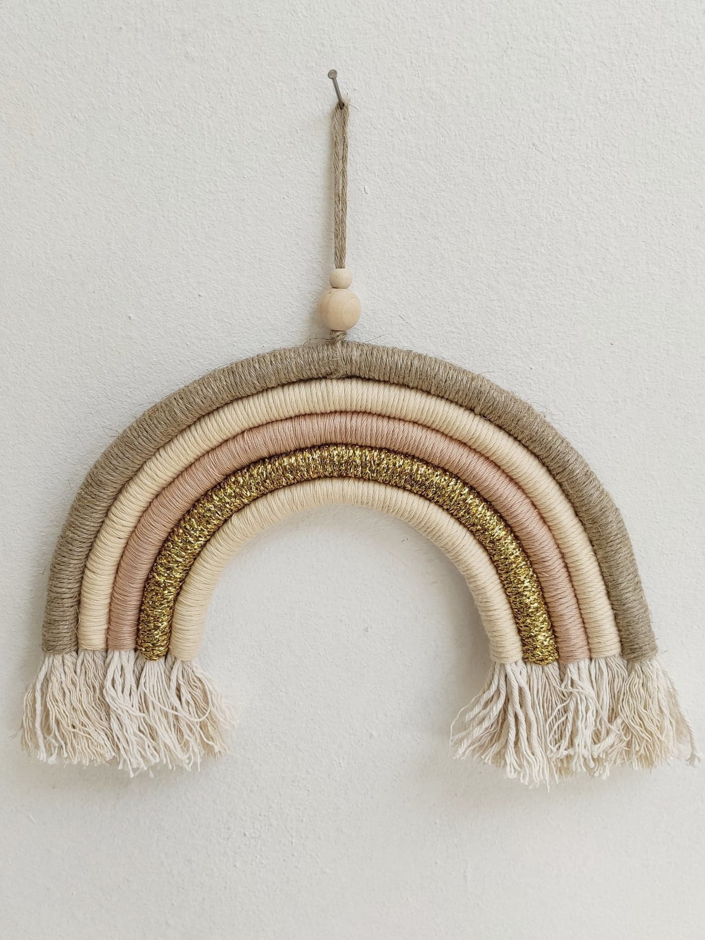 Arc-En-Ciel en Macramé