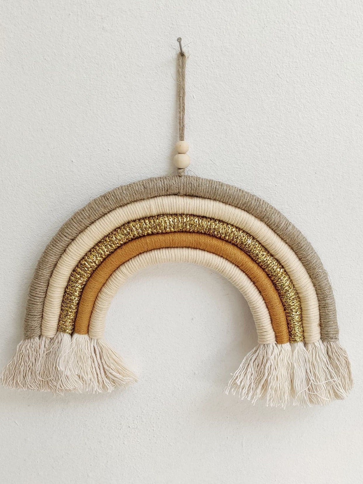 Arc-En-Ciel en Macramé