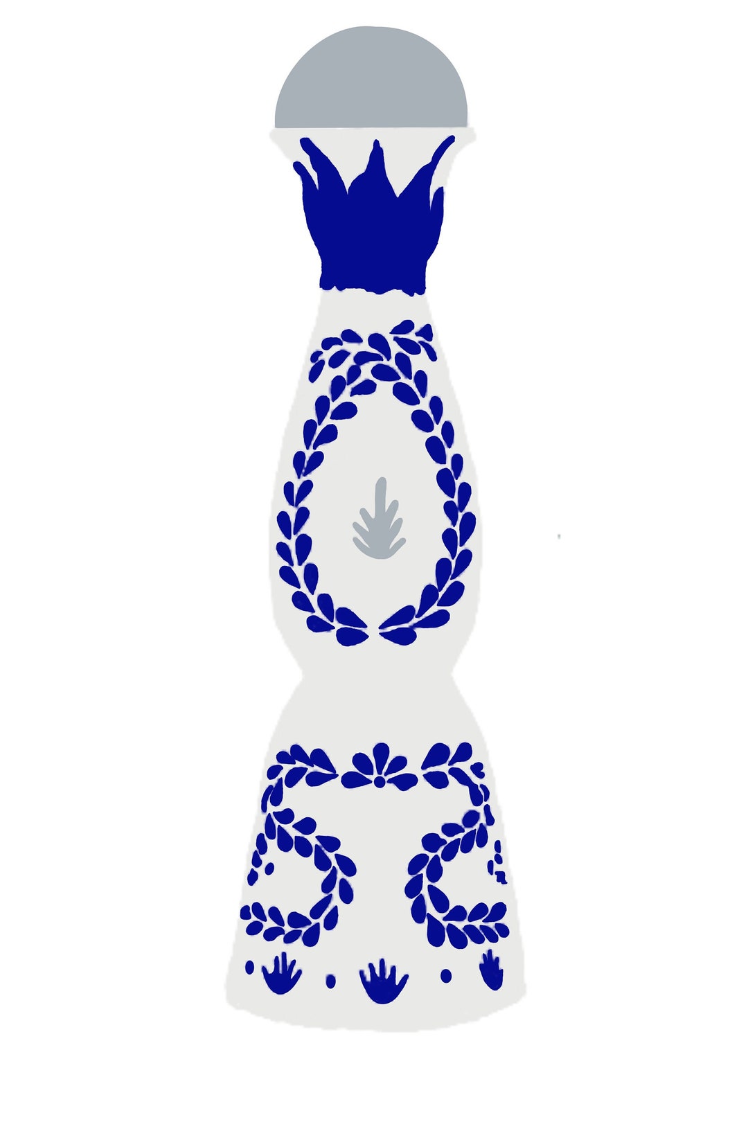 Tequila Azul Single Bottle Poster (Download Now) Etsy