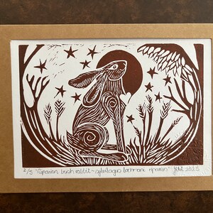 Riparian Brush Rabbit - Greeting Card