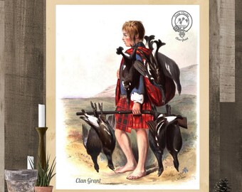Clan Grant Vintage Picture