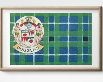 Clan Douglas Vintage Poster/flag