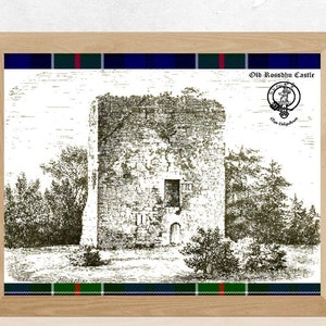 Old Rossdhu Castle Historic Seat of Clan Colquhoun