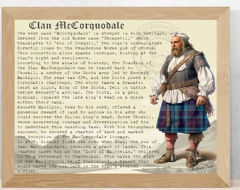 McCorquodale Scottish History Poster