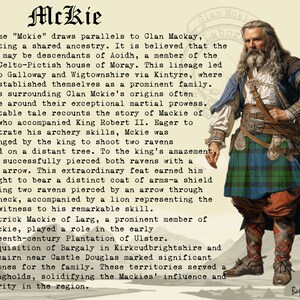 Clan McKie Vintage Poster image 4