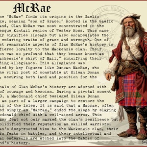 McRae Scottish History Poster image 5