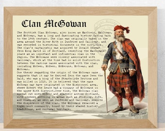 Historia escocesa del clan McGowan Póster