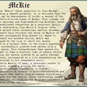 Clan McKie Vintage Poster image 5