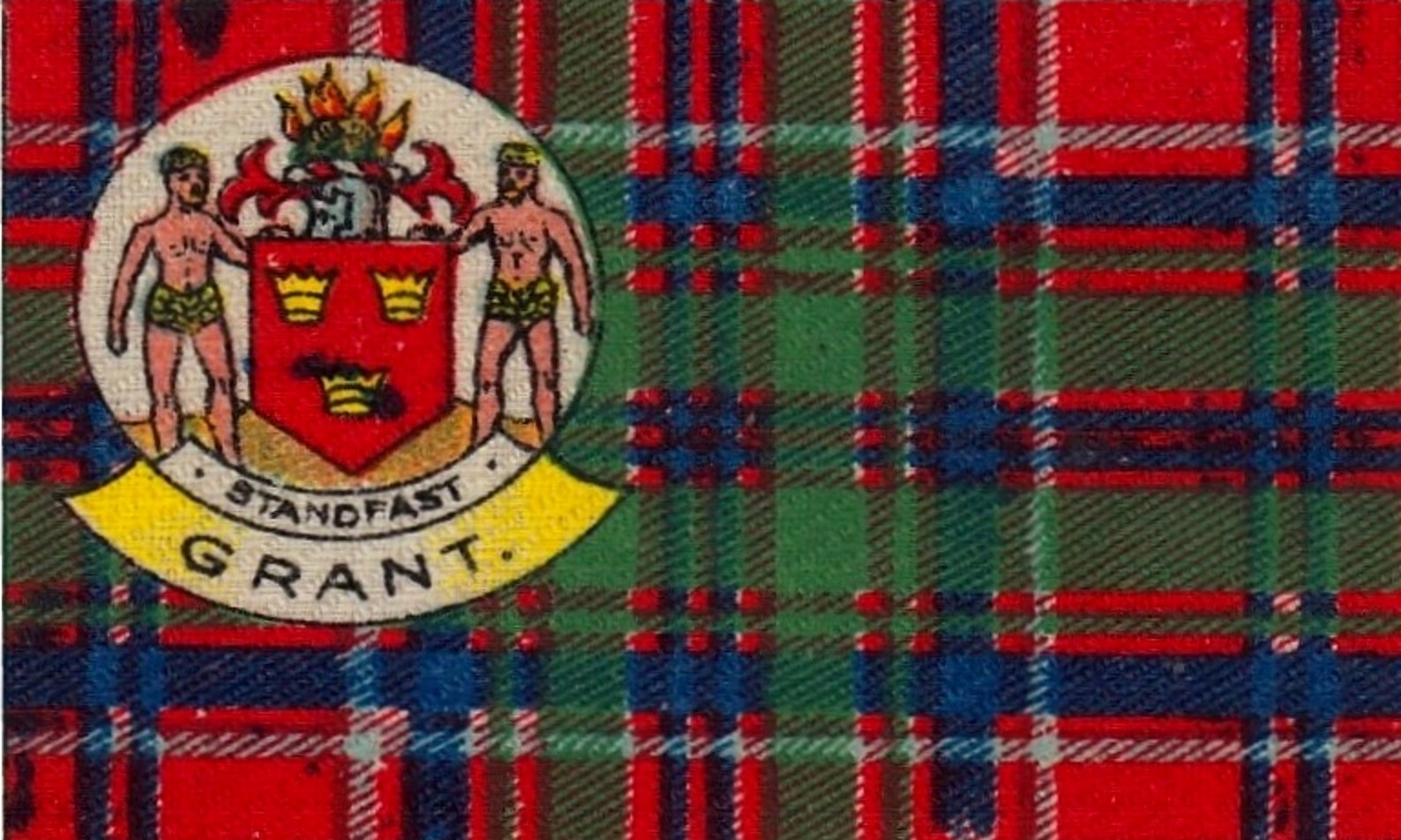 Clan Grant Vintage Poster/flag Etsy