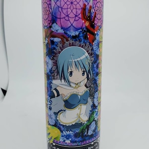 Puella Magi Madoka Magica// Prayer Candles// Kyubey// Madoka Kaname// Homura Akemi// Sayaka Miki// Mami Tomoe// Kyoko Sakura// Fandles image 6