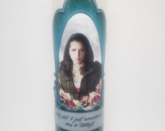 Twilight// Jessica Stanley// Anna Kendrick// Holy Shit I Just Remembered I Was In Twilight// Meme Candle// Funny// Fandom Devotion